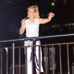 Sabrina bei der Moderation