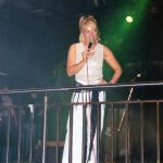 Sabrina bei der Moderation