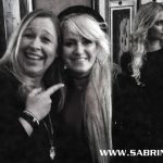 Sabrina backstage bei "Tanz unterm Regenbogen"