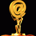 Der Original-Award von ProSieben, der für die Homepage des Gewinners bestimmt war.