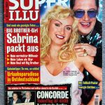 Covergirl auf zahlreichen bunten Zeitschriften: Sabrina nach ihrer Big Brother Zeit.