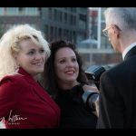 Sabrina Lange unterwegs in Hamburg im August 2018