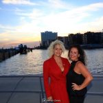 Sabrina Lange unterwegs in Hamburg im August 2018
