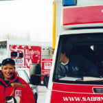 Sabrina Lange auf Mission Morningshow mit der Berliner Feuerwehr