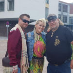 Sabrina Lange unterwegs in Hamburg
