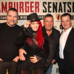 Sabrina Lange beim Anstich Hamburger Senatsbock 24.01.2020