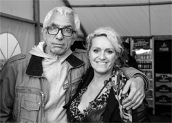 Ralf Richter mit Sabrina Lange auf der Kieler Woche